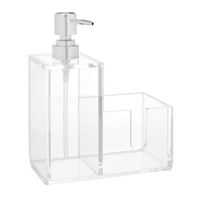 Factory Customized Hotel Home Bathroom Accessories Set Hand Liquid Acrylic Soap Dispenser